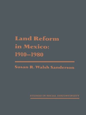 cover image of Land Reform in Mexico